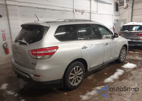 2014 Nissan Pathfinder Hybrid Sl from USA, damaged, VIN 5N1CR2MMXEC660866